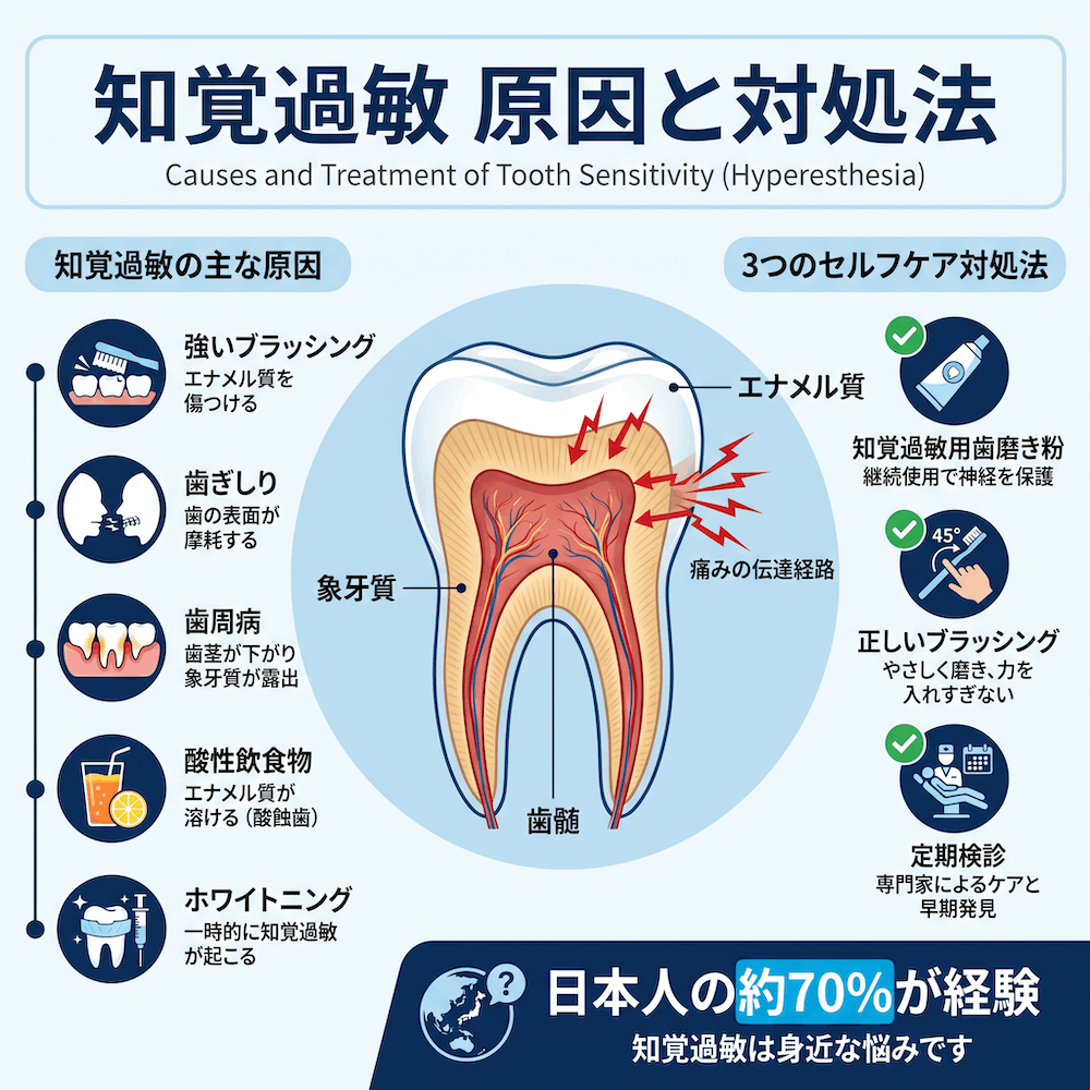 知覚過敏 原因と対処法